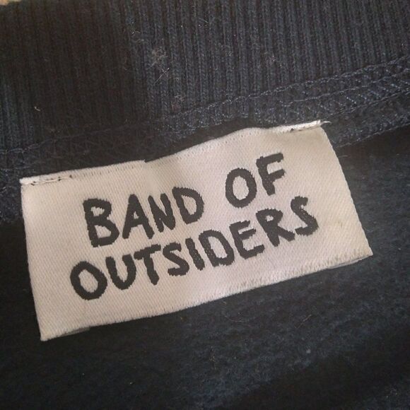 Band of Outsiders Outsider Logo Crewneck Sweatshirt - Picture 4 of 9